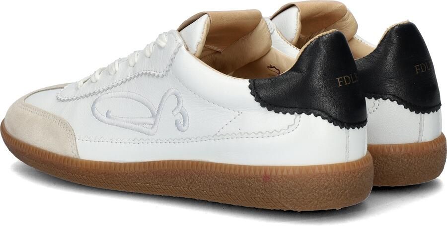 FRED DE LA BRETONIERE Lage Sneakers Dames Pearl Sign Maat: 40 Materiaal: Suède Kleur: Wit - Foto 8