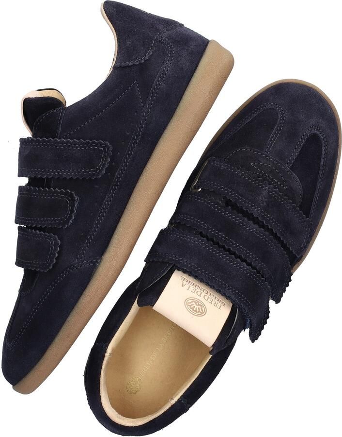 Fred de la bretoniere PEPPER VALENCIA Sneaker suede Navy - Foto 2