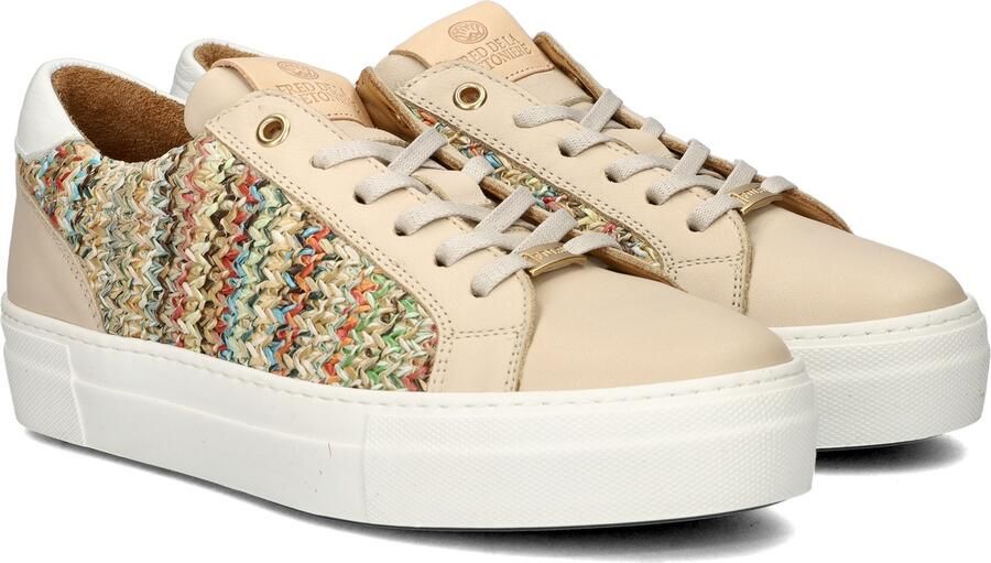 Fred de la Bretoniere Storm Luca dames sneaker Beige multi - Foto 4