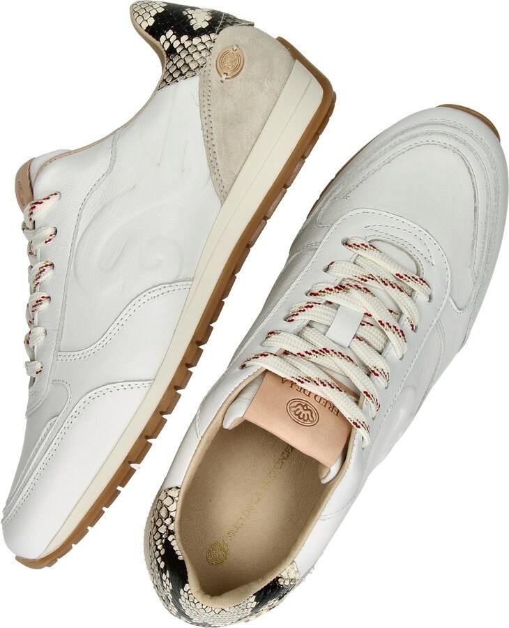 FRED DE LA BRETONIERE Lage Sneakers Dames Vlora Sign Maat: 40 Materiaal: Leer Kleur: Wit - Foto 9