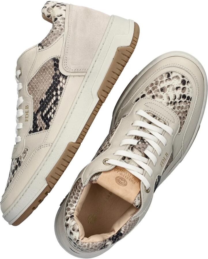 Fred de la Bretoniere Yara Bibi dames sneaker Wit multi - Foto 3