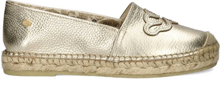 FRED DE LA BRETONIERE Espadrilles Dames Mili Lily Maat: 40 Materiaal: Leer Kleur: Goud - Foto 2