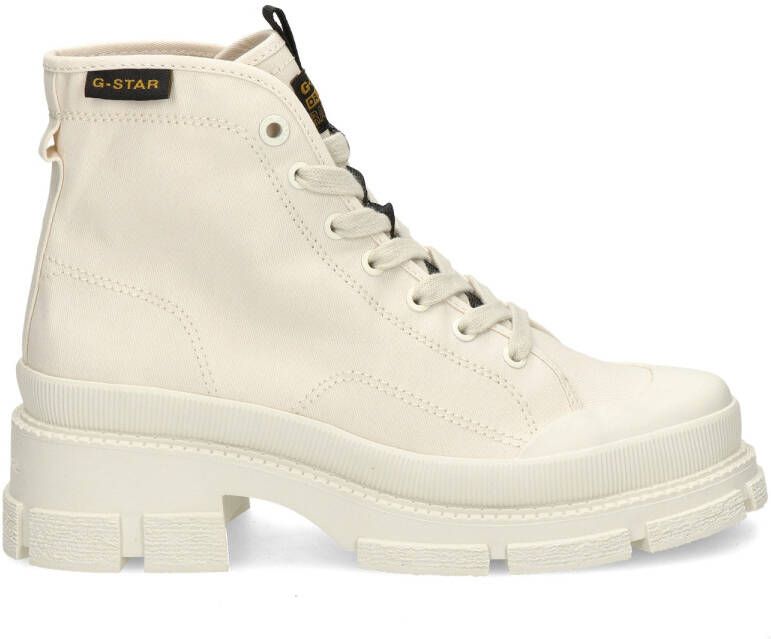 G-STAR Aefon II Mid CVS W Veterschoenen Hak Gebroken wit - Foto 9