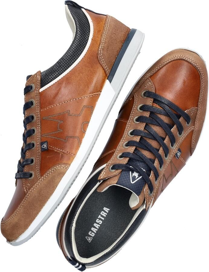 Gaastra Bayline Lage sneakers Leren Sneaker Heren Cognac - Foto 3