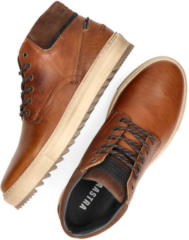 Gaastra Led Mid Oil M Hoge sneakers Leren Sneaker Heren Cognac - Foto 7