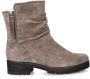 GABOR Enkellaarsjes Dames 092 Maat: 37 Materiaal: Suède Kleur: Taupe - Thumbnail 4