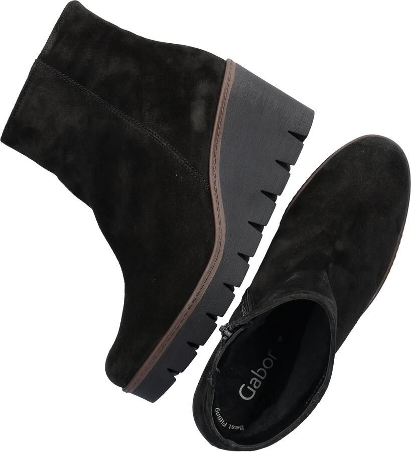 Gabor 780.1 Enkellaarsjes Enkelboots met rits Dames Zwart - Foto 5