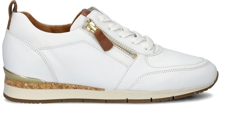 Gabor Luxe witte cognac leren sneakers Multicolor Dames - Foto 3