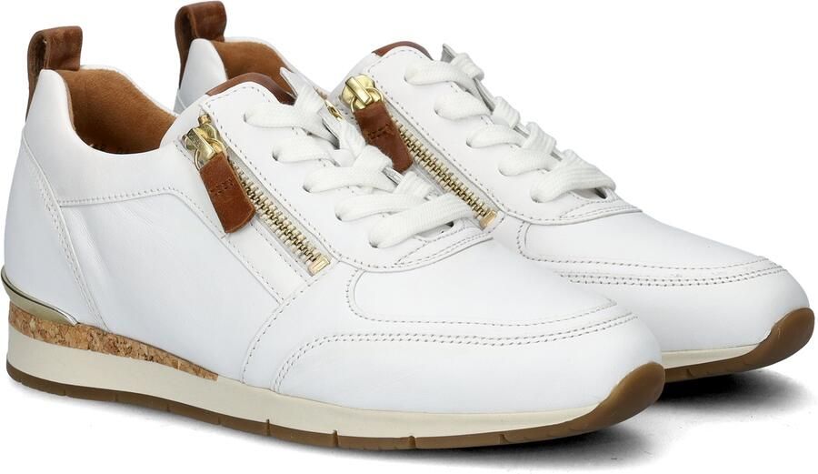 Gabor Luxe witte cognac leren sneakers Multicolor Dames - Foto 5