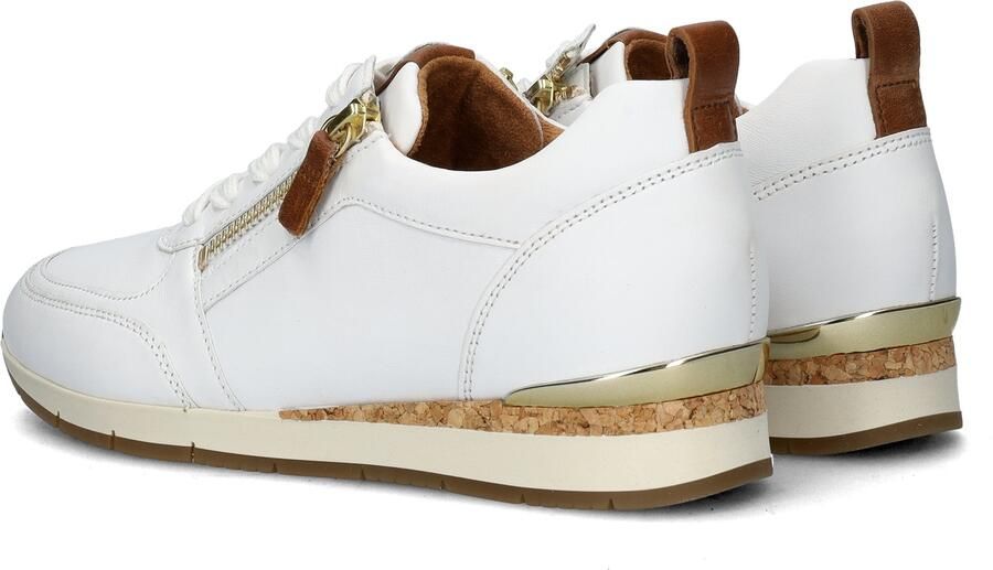 Gabor Luxe witte cognac leren sneakers Multicolor Dames - Foto 6