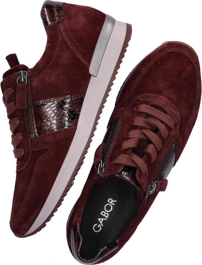 Gabor 6019.01.002 Sneakers rood - Foto 4