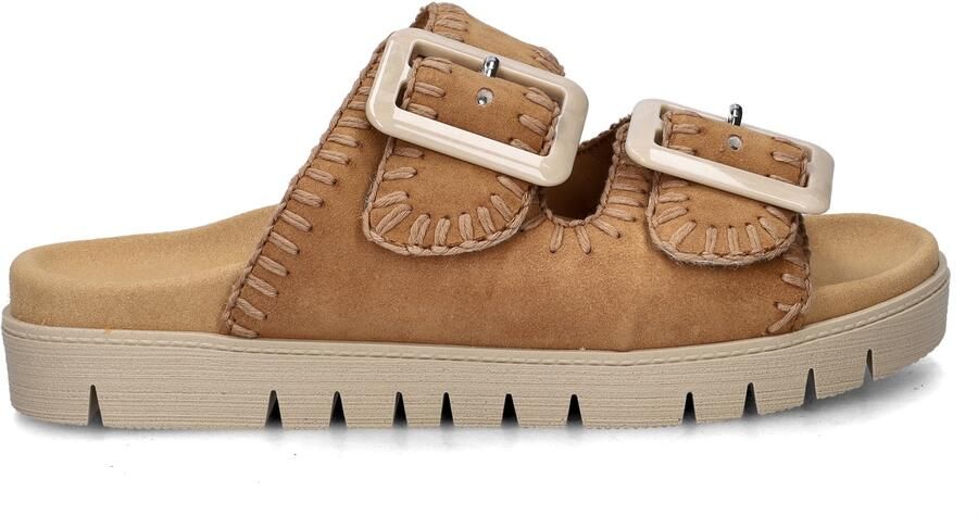 Gabor Slippers plateau comfortabele schoen zomerschoen met praktische klittenbandsluitingen - Foto 19