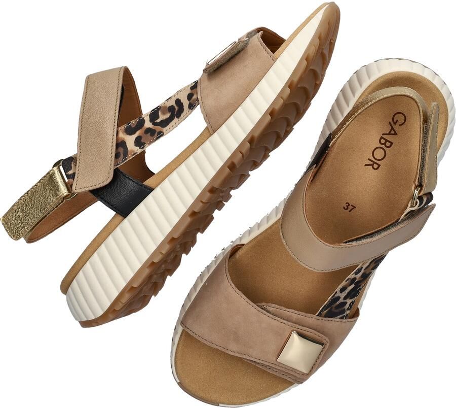Gabor Dames sandalen beige Panterprint Artikel - Foto 11