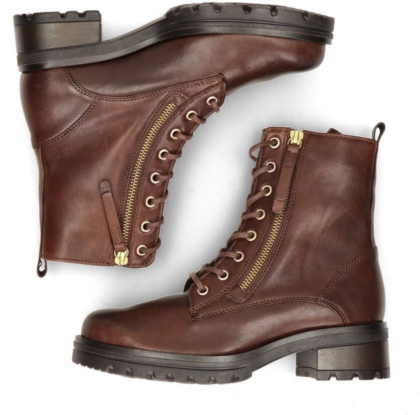 GABOR Veterboots Dames 785 Maat: 38 5 Materiaal: Leer Kleur: Cognac - Foto 6