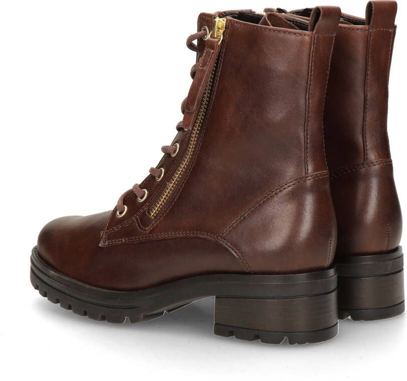 GABOR Veterboots Dames 785 Maat: 38 5 Materiaal: Leer Kleur: Cognac - Foto 7