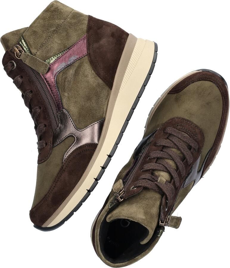 Gabor Comfort Optifit dames sneaker Groen multi - Foto 2