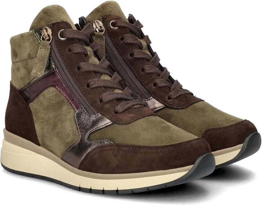 Gabor Comfort Optifit dames sneaker Groen multi - Foto 3