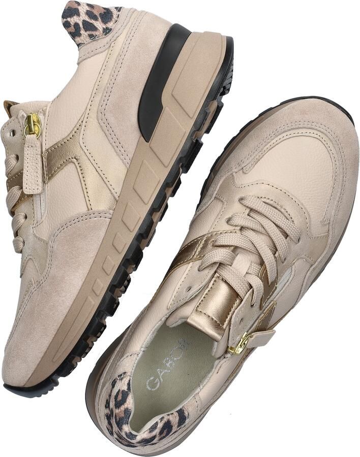 GABOR Lage Sneakers Dames 368 Maat: 36 Materiaal: Suède Kleur: Beige - Foto 3