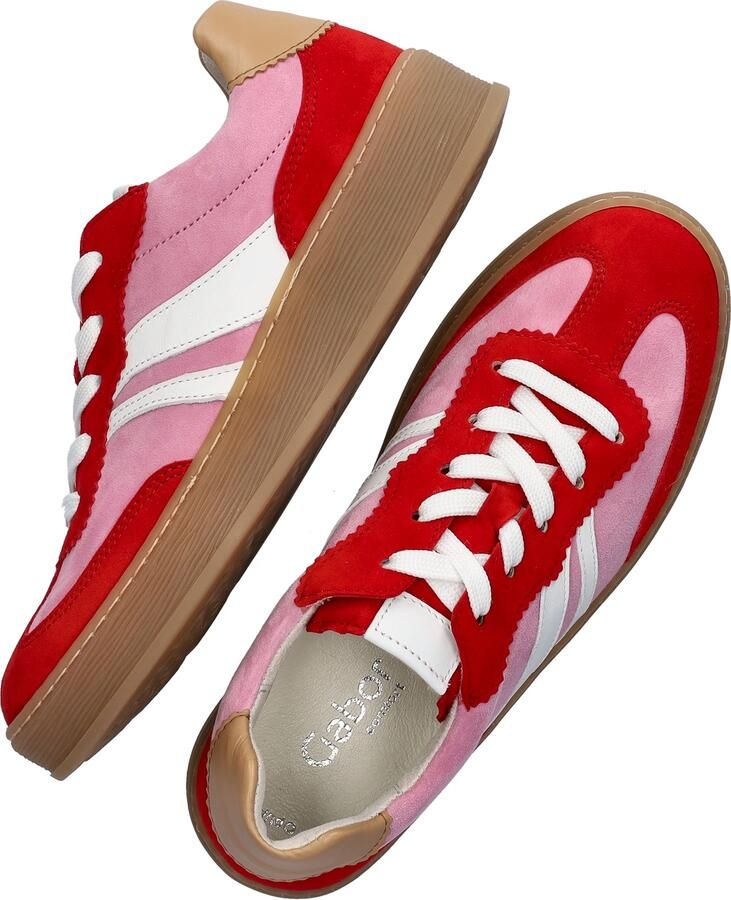 Gabor Comfort Optifit dames sneaker Rood multi - Foto 4