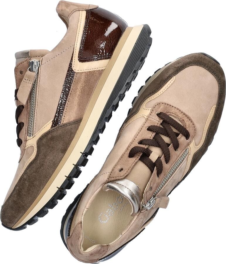 Gabor Comfort Optifit dames sneaker Taupe - Foto 3