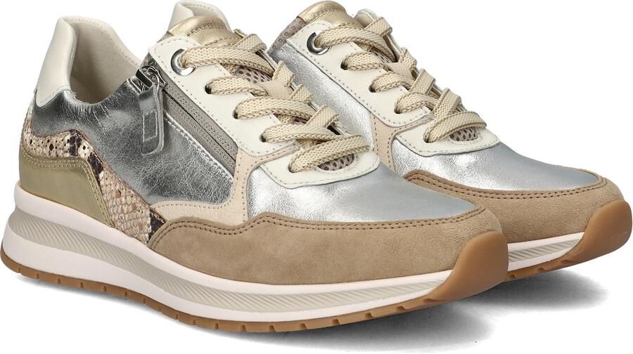 Gabor Comfort Optifit dames sneaker Beige wit - Foto 11
