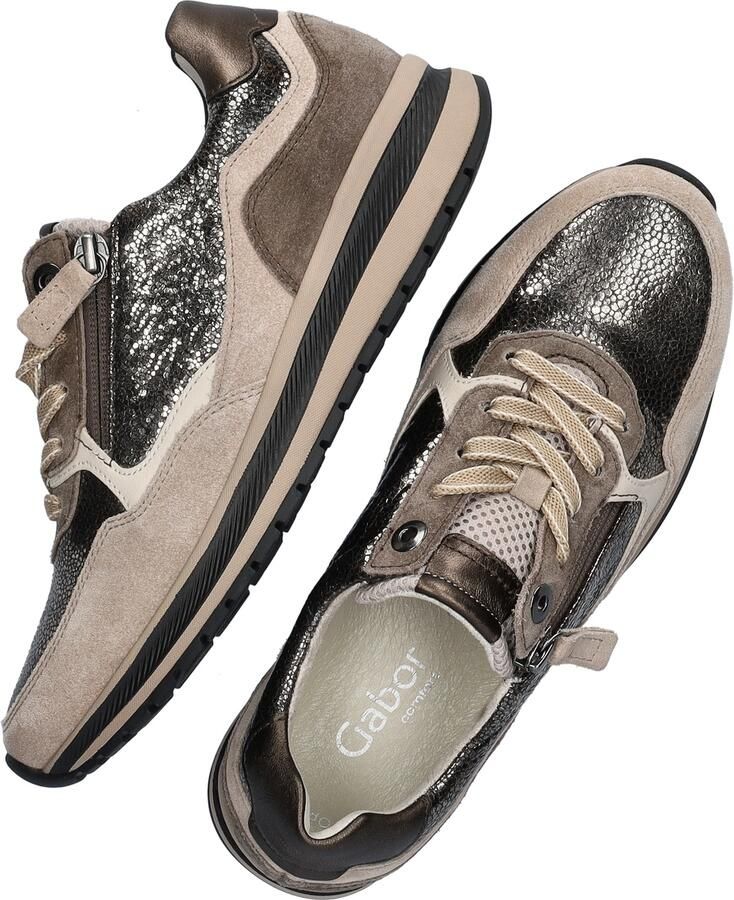 Gabor Comfort Optifit dames sneaker Beige multi - Foto 9