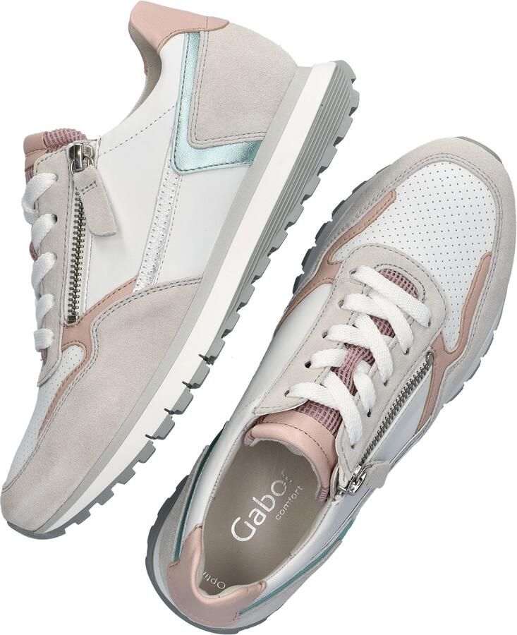 Gabor Comfort Optifit dames sneaker Wit multi - Foto 2