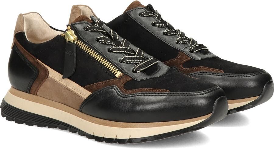GABOR Lage Sneakers Dames 378 Maat: 43 Materiaal: Leer Kleur: Zwart - Foto 13
