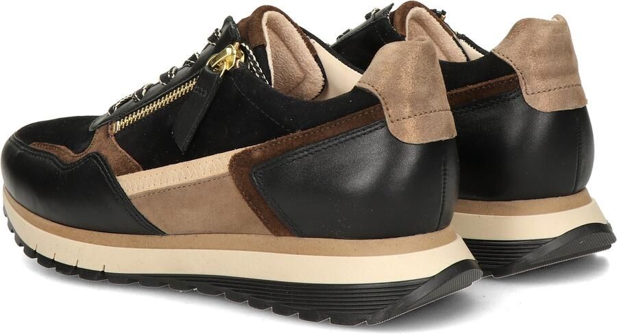 GABOR Lage Sneakers Dames 378 Maat: 43 Materiaal: Leer Kleur: Zwart - Foto 14