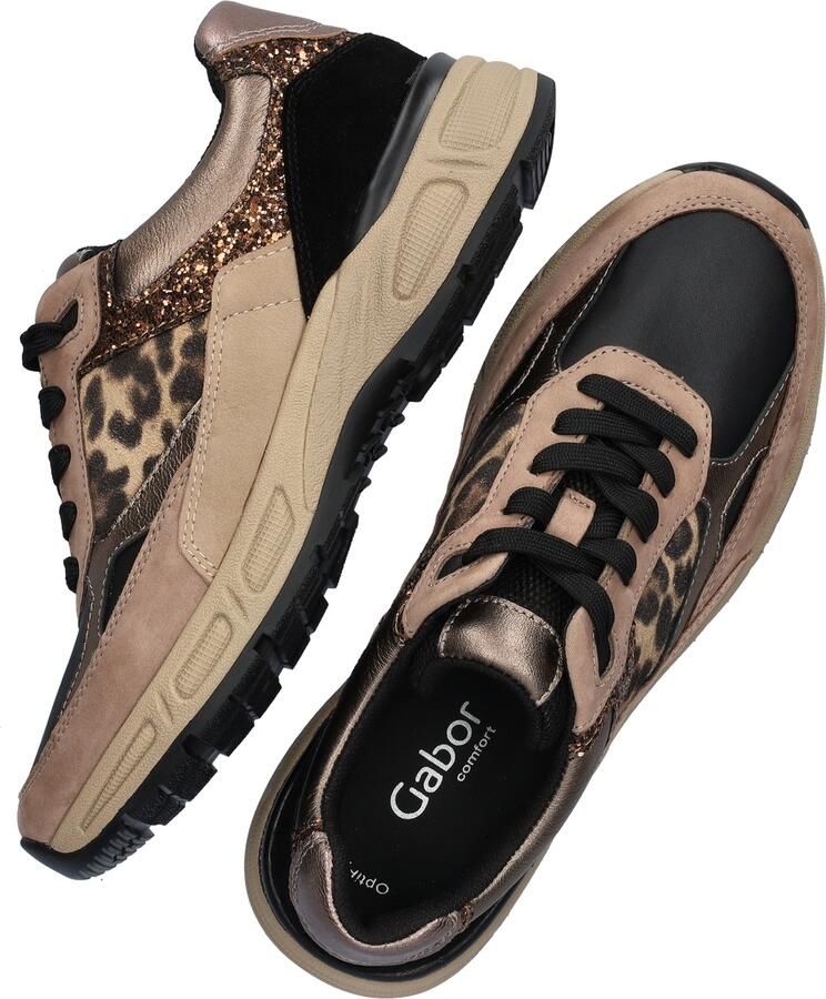 Gabor Comfort Optifit dames sneaker Beige multi - Foto 5
