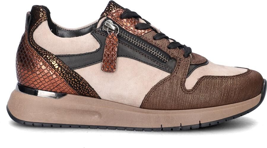 Gabor Sneaker 76.466.40 Bruin Beige Combi Wijdte H - Foto 4