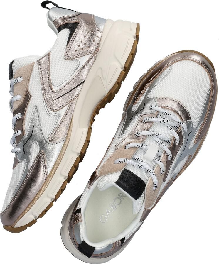 Gabor 536 Sneakers Dames Leren Sneaker Wit - Foto 11
