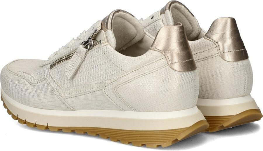 Gabor Hagedis Satijn Sneakers White Dames - Foto 6