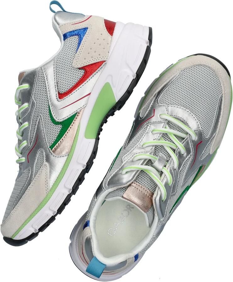 Gabor Comfort Optifit dames sneaker Zilver - Foto 6