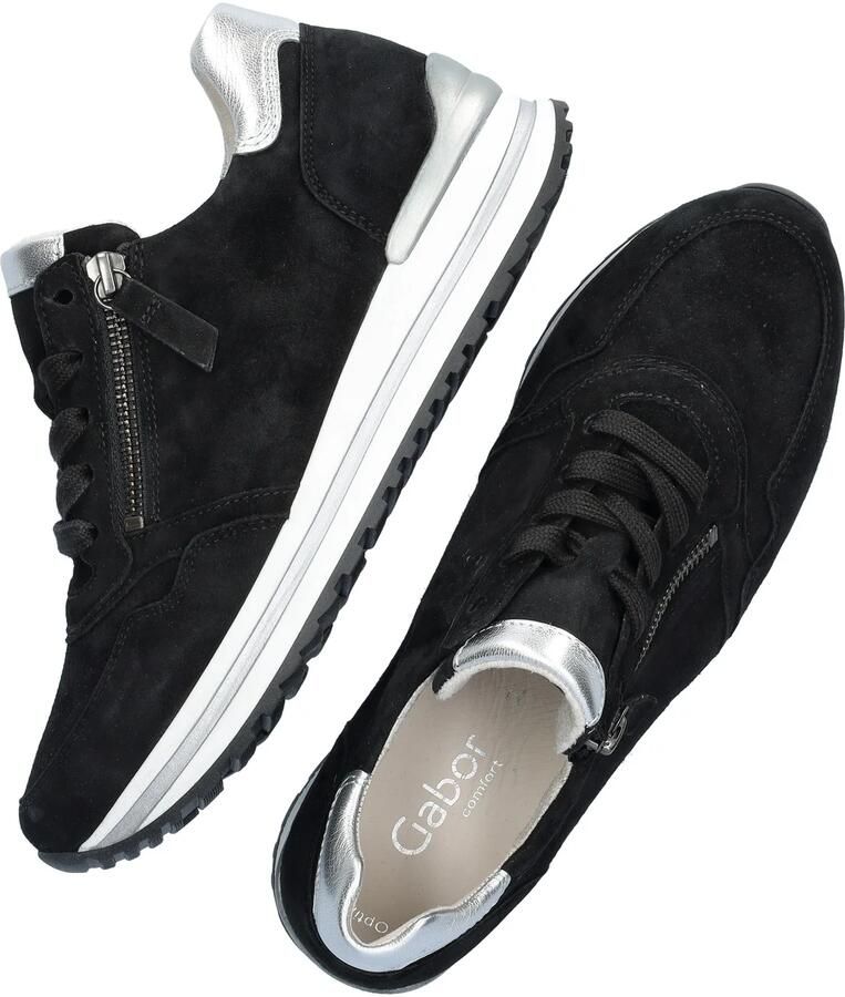 Gabor Comfort Optifit dames sneaker Zwart multi - Foto 2