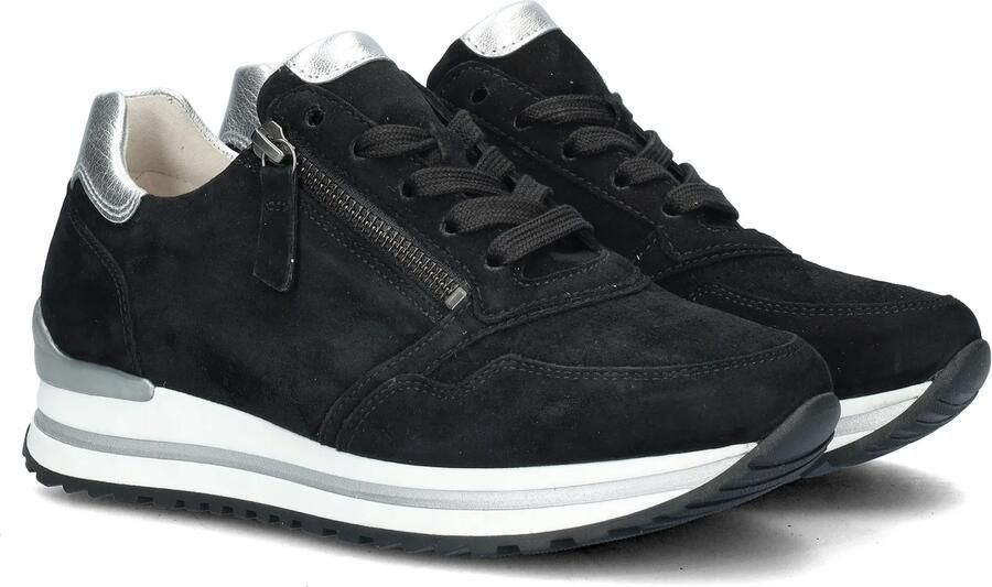 Gabor Comfort Optifit dames sneaker Zwart multi - Foto 4