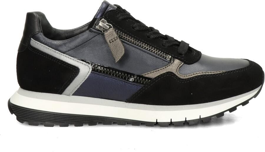 GABOR Lage Sneakers Dames 438 Maat: 37 Materiaal: Leer Kleur: Blauw - Foto 9
