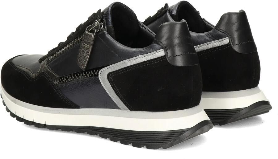 GABOR Lage Sneakers Dames 438 Maat: 37 Materiaal: Leer Kleur: Blauw - Foto 12