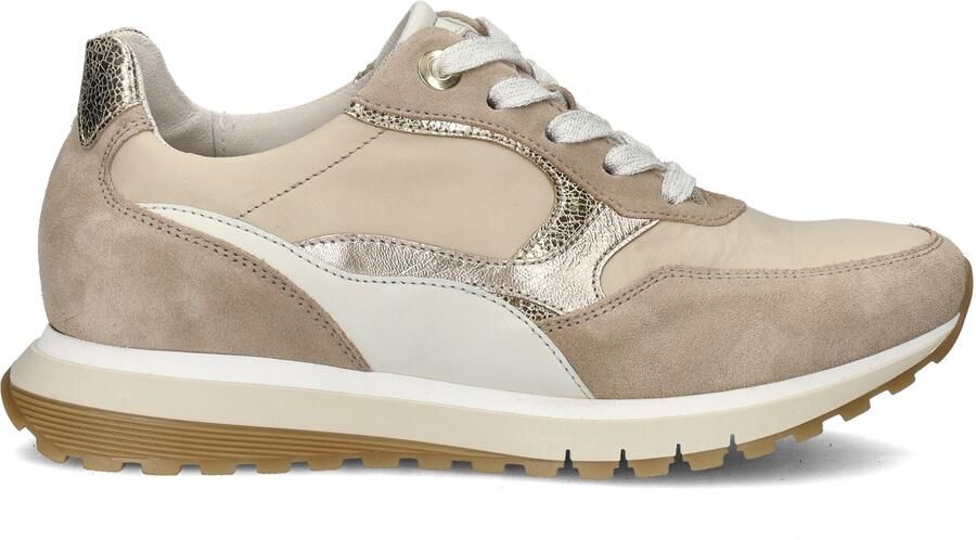 GABOR Lage Sneakers Dames 46.375 Maat: 40 Materiaal: Suède Kleur: Taupe - Foto 3
