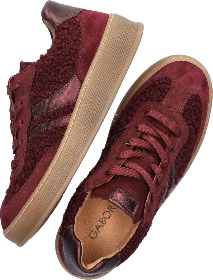 Gabor Sneaker 6018.01.008 Mulberry Teddy Wijdte G - Foto 8