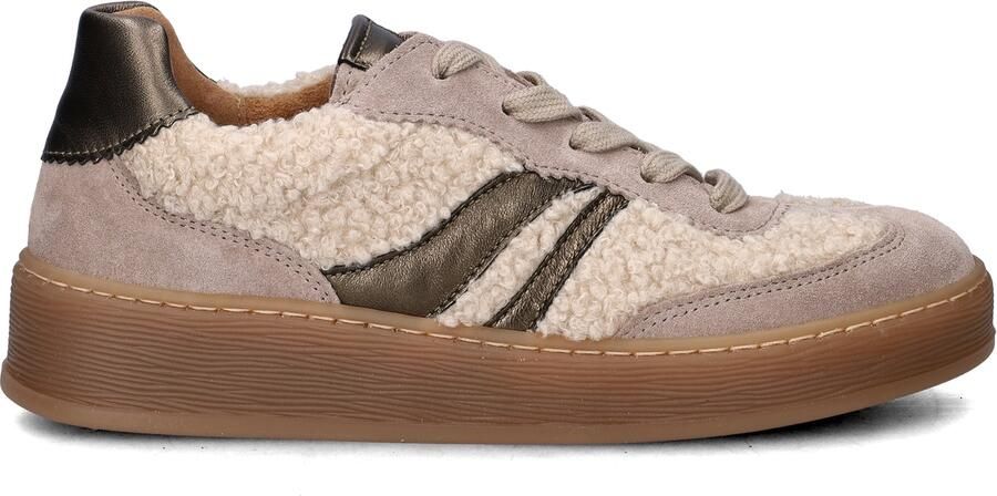 GABOR Sneakers laag beige bruin goud - Foto 4