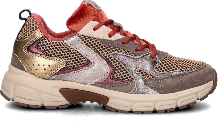 Gabor Sneakers Metallic taupe roze Suède - Foto 3