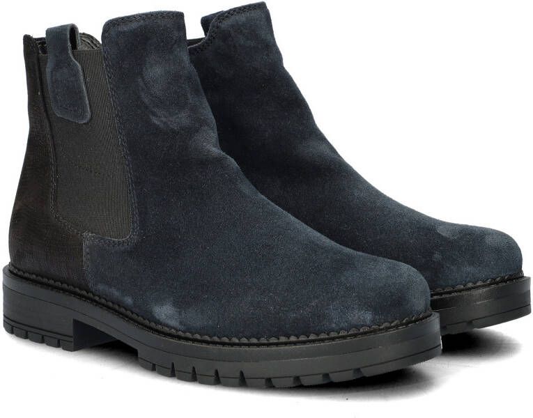 Gabor Suède Chelsea Boot met Metallic Detail Blue Dames - Foto 4