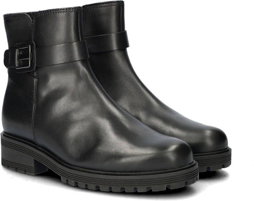 GABOR Enkellaarsjes Dames 762 Maat: 37 Materiaal: Leer Kleur: Zwart - Foto 3