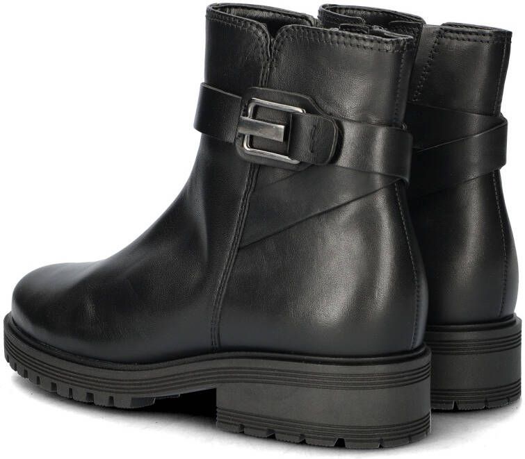 GABOR Enkellaarsjes Dames 762 Maat: 37 Materiaal: Leer Kleur: Zwart - Foto 4