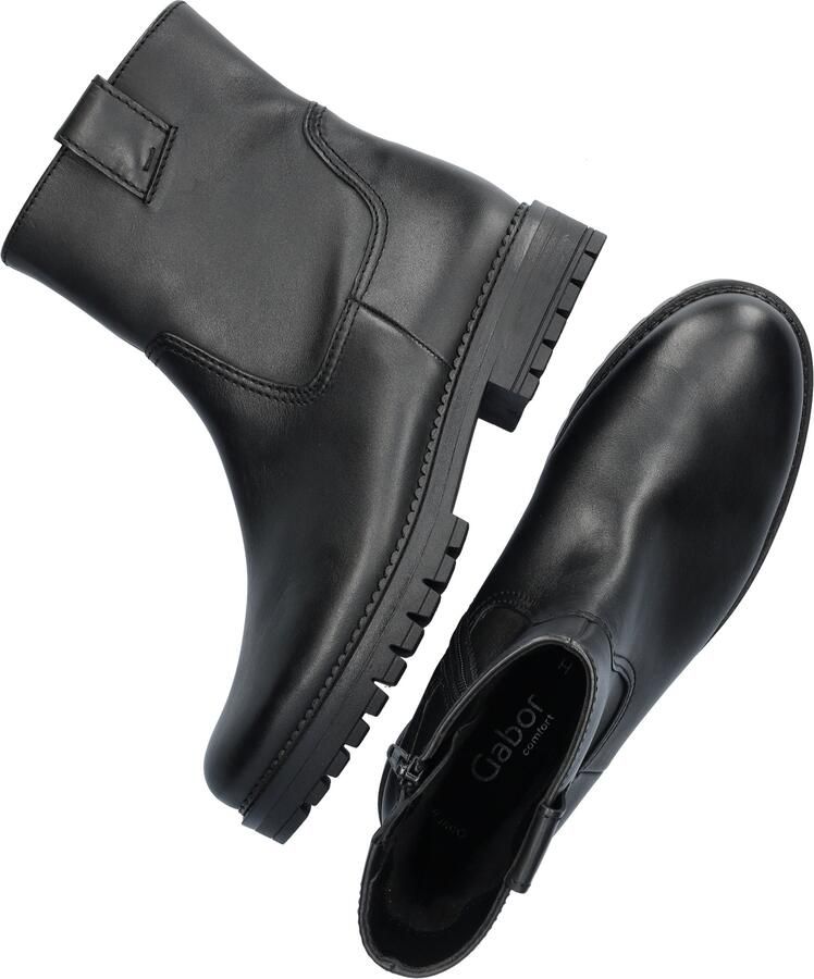 GABOR Enkelboots Dames 723.2 Maat: 36 Materiaal: Leer Kleur: Zwart - Foto 6