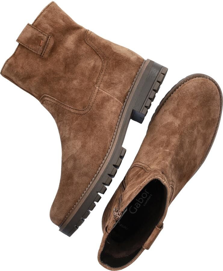 GABOR Enkelboots Dames 723.2 Maat: 44 Materiaal: Suède Kleur: Beige - Foto 10
