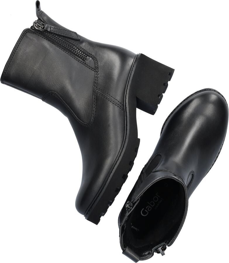 GABOR Enkelboots Dames 631.1 Maat: 39 Materiaal: Leer Kleur: Zwart - Foto 9