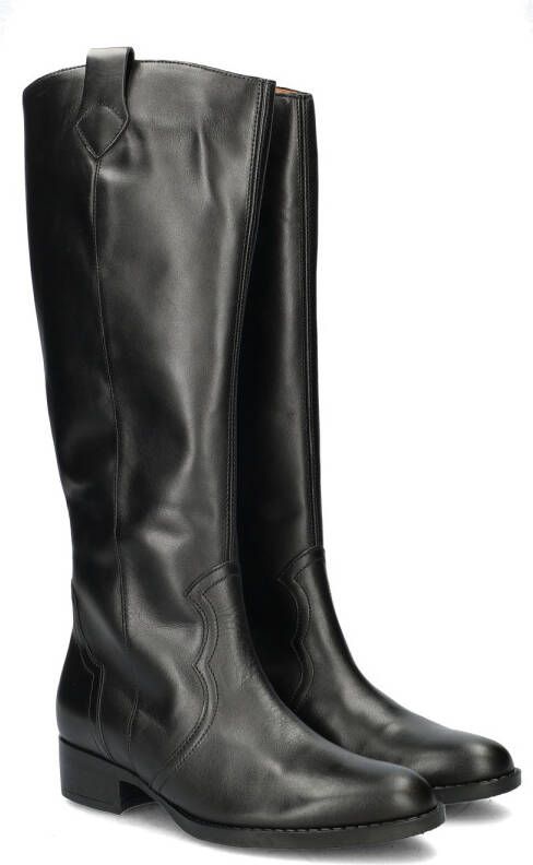 GABOR Hoge Laarzen Dames 901 Maat: 42 5 Materiaal: Leer Kleur: Zwart - Foto 3