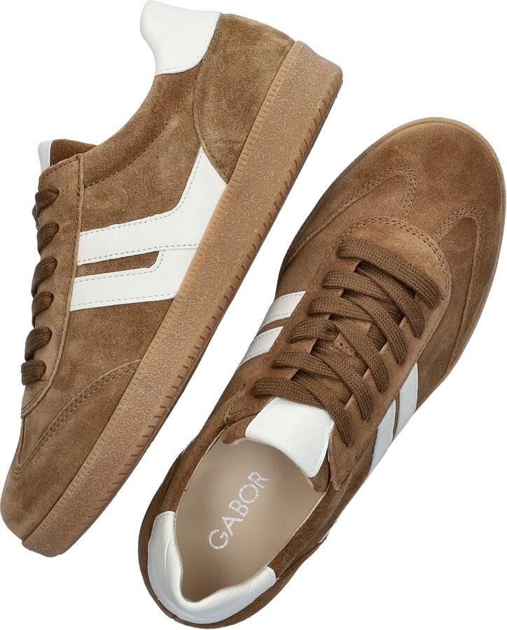 Gabor Dames Sneaker Breedte F Bruin - Foto 3